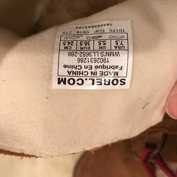 Sorel Phoenix Waterproof Suede Shearling boot - Picture 7 of 12